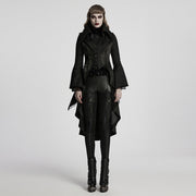 Goth Wunderschöne Palast High-Low Jacke