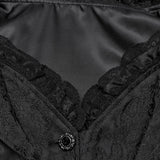 Goth Wunderschöne Palast High-Low Jacke