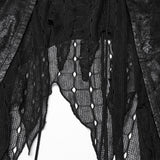 Goth Dark Alien Asymmetrische Weste