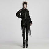 Goth Dark Alien Asymmetrische Weste