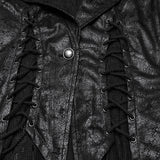 Goth Dark Alien Asymmetrische Weste