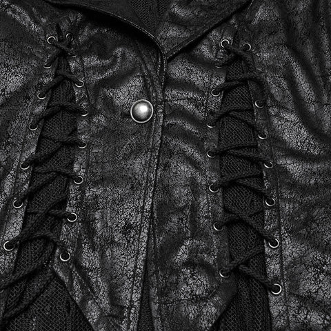 Goth Dark Alien Asymmetrische Weste