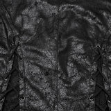Goth Dark Alien Asymmetrische Weste