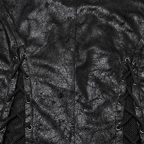 Goth Dark Alien Asymmetrische Weste