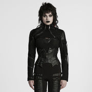 Punk ultrakurze Motorradjacke