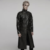 Cyberpunk-Stehkragenjacke