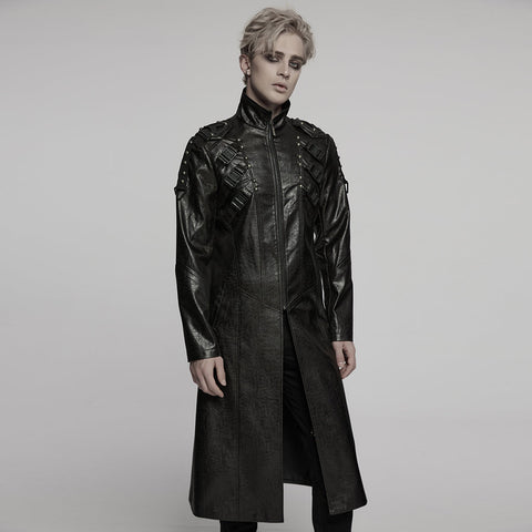 Cyberpunk-Stehkragenjacke