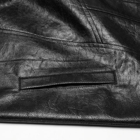 Cyberpunk-Stehkragenjacke
