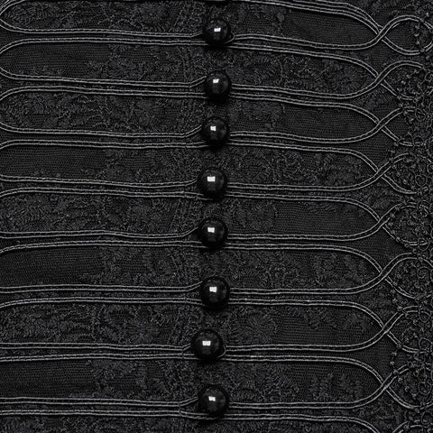 Gothic Wunderschönes Chiffonhemd
