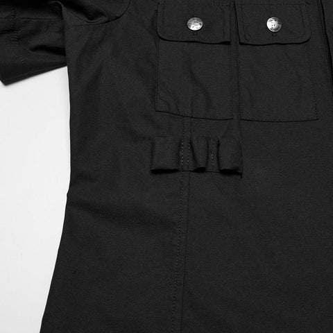 Punk-elegantes Kurzarmhemd