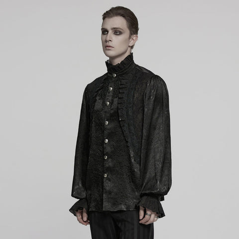 2025 Gothic glamouröses Hemd