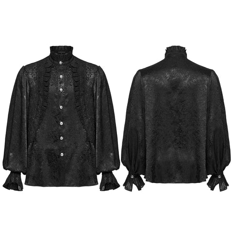 2025 Gothic glamouröses Hemd