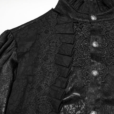 2025 Gothic glamouröses Hemd