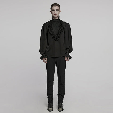 Gothic glamouröses Pullover-Shirt