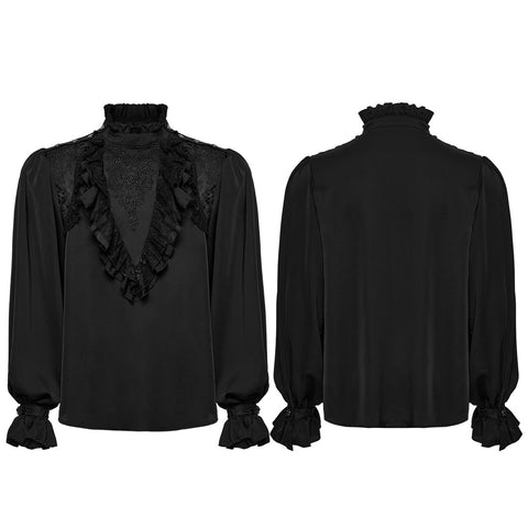 Gothic glamouröses Pullover-Shirt