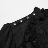 Gothic glamouröses Pullover-Shirt