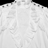 Gothic glamouröses Pullover-Shirt