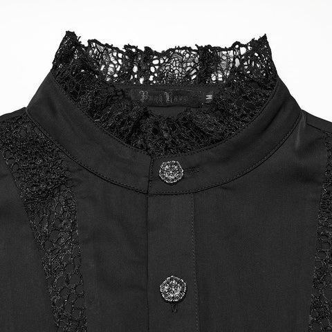 Gothic Scharfe Zähne Segmentierungsshirt
