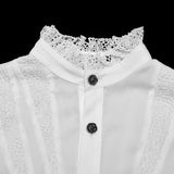 Gothic Scharfe Zähne Segmentierungsshirt