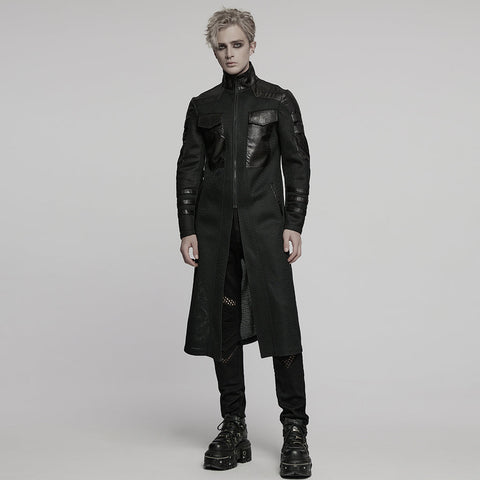 Cyberpunk Geometrische Jacke für Männer