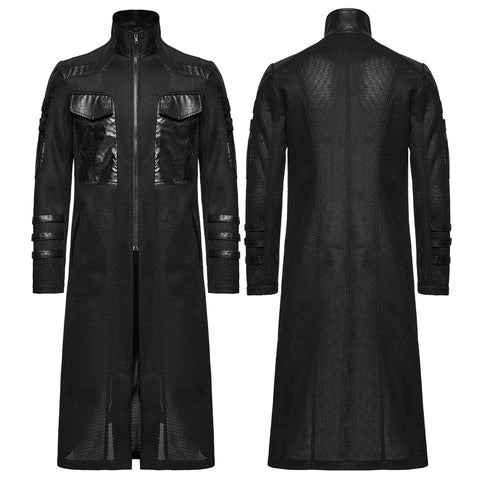 Cyberpunk Geometrische Jacke für Männer
