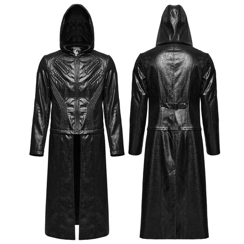 Abnehmbare Punk-Lederjacke