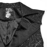Goth Jacquard Herrenweste