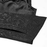 Goth Jacquard Herrenweste