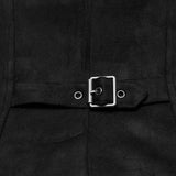Weste mit Punk-Skelett-Silhouette