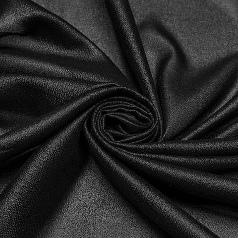 Gothic glänzendes Chiffon-Edelsteinhemd