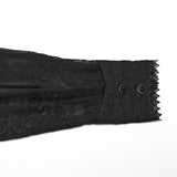 Goth Romantisches Chiffon Herrenhemd