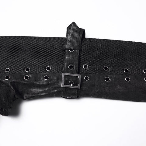 Punk-Metal-Rock-Ultrakurze Jacke für Damen