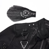 Punk-Metal-Rock-Ultrakurze Jacke für Damen