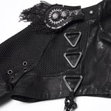 Punk-Metal-Rock-Ultrakurze Jacke für Damen