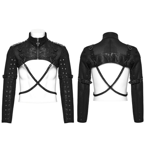 Punk Cool Ultrakurze Jacke