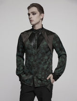 Gothic Mystery Plisseehemd