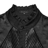 Gothic Mystery Plisseehemd