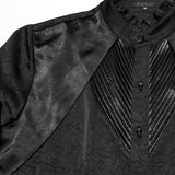 Gothic Mystery Plisseehemd
