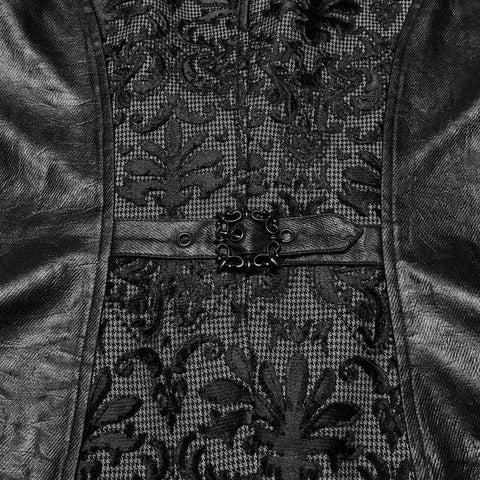 Weste mit Goth Palace-Stickerei