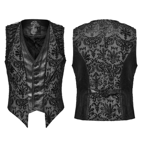 Weste mit Goth Palace-Stickerei
