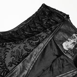 Weste mit Goth Palace-Stickerei