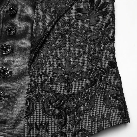 Weste mit Goth Palace-Stickerei
