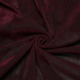 Gothic gestreiftes Flockhemd