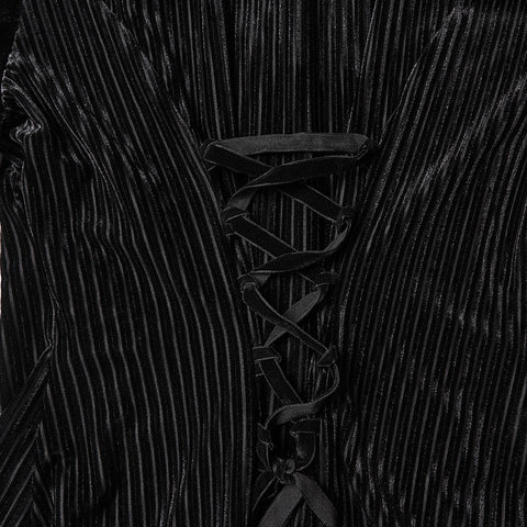 Täglich zartes Samt-Gothic-Hemd