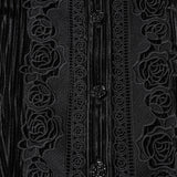 Täglich zartes Samt-Gothic-Hemd