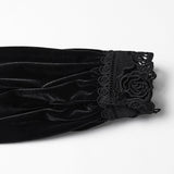 Täglich zartes Samt-Gothic-Hemd