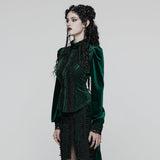 Täglich zartes Samt-Gothic-Hemd