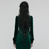 Täglich zartes Samt-Gothic-Hemd