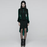 Täglich zartes Samt-Gothic-Hemd