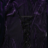 Täglich zartes Samt-Gothic-Hemd